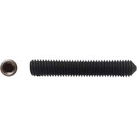 100 Vis Sans Tête 6 Pans Creux à Bout Pointeau STHC 8 x 45 mm - DIN 914 - 45H - Brut - D-Work