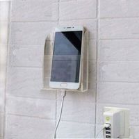 Acryl-Wandhalterung für Mobiltelefone mit Fernbedienung, 1 Hülle