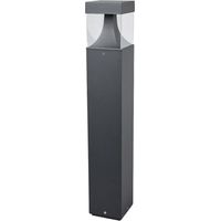 Lucande Lámpara LED para exterior 'Egon' en Negro de Aluminio