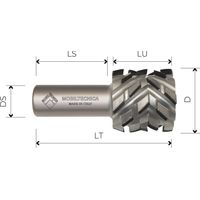 MTEC050.28 - FRAISE HÉLICOÏDALE POUR RECTIFICATION Z4+4 ANGLE AXIAL 40° - MOBILTECNICA _ .28_D50 | LU 28 | DS25 | LT88 | Z12 | AX40° | GAU | H4,5