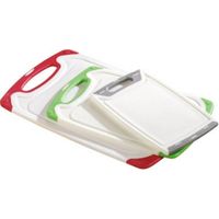 Esmeyer STAR set de 3 tablas de cortar blancas