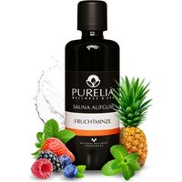 PURELIA Saunaaufguss Konzentrat Fruchtminze 100 ml natürlicher Sauna-aufguss - reine ätherische Öle