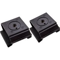 2x Soporte de parachoques para Mercedes-Benz Clase 190 W201 A2018800114