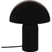 Lampe à Poser Champignon "Lito" 24cm Noir
