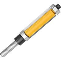 6.35mm Routeur de Garniture Affleurante Roulement Haut et Bas Routeur à Coupe Droite Flush Trim Pattern Router Pour le Travail du Bois 38mm Lame