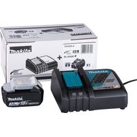 Makita Power Source Kit Li 18V Incl. cargador rápido DC18RC y batería BL1830B 3,0 Ah - 191A24-4