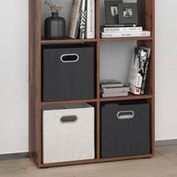 Raumteiler Scutum, Antikholz, 143 x 72 cm, Vicco