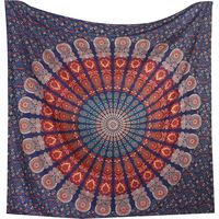 Mandala wall Hanging floral gold bedding tapestry printed hanging cloth