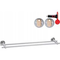 tesa Moon Doppel-Handtuchhalter OHNE BOHREN
