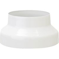 EMAILELLE REDUZIERUNG 'CLASSIC' Ø 100-80 mm - Farbe Weiß