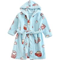 Peignoirs pour enfants automne-hiver, nouveaux pyjamas en flanelle pour enfants, hommes et femmes