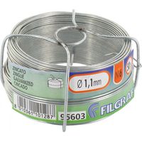 FILGRAF - Fil galva 1.1mm Filgraf 6 z bobinot 50m. ø80 mm