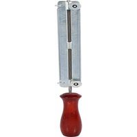 Trousse de classement de tronçonneuse, tronçonneuse Scie à chaîne et Kits d'affûtage avec Outil de Support en Bois 4.0mm / 4.8mm / 5.5mm pour l'affûtage des Lames de scies à chaîne(5.5MM)