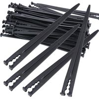 Lot de 50 supports de tuyau d'arrosage pour tuyau d'irrigation -pour tuyau d'arrosage de jardin - Accessoires pour tuyau d'arrosage 4/7 ou 3/5