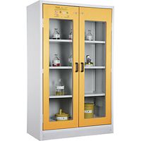 Feuerbeständiger Gefahrstoffschrank Typ 30 2 Sichtfenstertüren