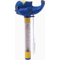 Werka Pro – Thermomètre flottant pour piscine – Baleine en plastique souple – Lecture double °C/°F – Convient à tous types de bassins