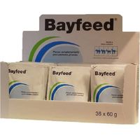 Bayfeed Antidiarrheal Elanco fЩr Klber, Lmmer, Kinder und Fohlen, Vollkiste 36 Umschlge x 60 g