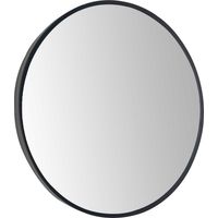 JTP Vos Bathroom Mirror 600mm Diameter Without Light - Matt Black