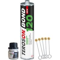 TEROSON BOND 120 Kit adesivo per parabrezza + BOND 8519 Primer attivatore + Applicatori