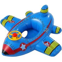 Infant swimming seat for babies, inflatable circle, swimming ring for pool, baby water seat with parasol, summer beach party toys Wiuos
