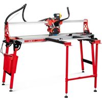 Scie électrique Rubi DL-125 1800W – Longueur de coupe 133 cm – Moteur 12000 tr/min – Pour carreaux céramiques et grès – Cadre aluminium