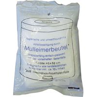 Bolsa de basura l.490xL600 mm 24 l 7 µm transparente 50 piezas / bolsa
