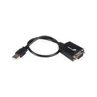 StarTech.com Câble Adaptateur de 30cm USB vers Série DB9 RS232 - Mémorisation de Port COM