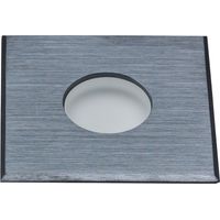 Encastré de sol extérieur ZEPH 1 SLIM 24V carré anthracite non percée 3000K 115lm 2W - EUROPOLE - 56012NAN