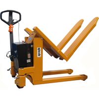 qteck Semi-elektrischer Behälter-/Palettenneiger zum Heben und Kippen bis 90° Hubkraft 1000kg