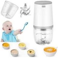 Mini mixeurs pour bébés, mini robot culinaire, mixeur bébé 300 ml, mini hachoir électrique, mini robot culinaire avec chargement USB, mixeur électrique pour enfants,