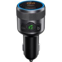 Transmisor fm we v5.1 usb qc3.0 18w usb-c pd24w