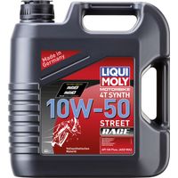 Liqui Moly 4-Takt Motoröl 4T Synth 10W-50 Street Race 4 L Motoröle