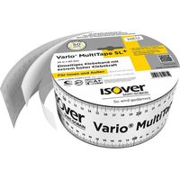 Isover Vario MultiTape SL + Klebeband mit geteiltem Abdeckstreifen 25m x 60 mm