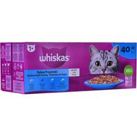 Whiskas bustine cibo umido salmone e tonno 85g