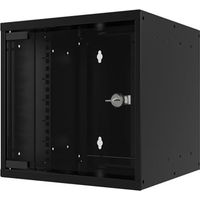 Armario de Pared EFB Negro 6 Unidades 300 mm Profundidad