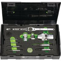 Set di estrattori per viti K-49, 10 pezzi, filettatura viti D.4-20mm