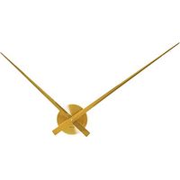 Karlsson Little Big Time Orologio da Muro, Metallo, Oro