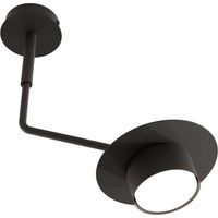 Lampada a Sospensione Mizu, Metallo, Nero, 30x35x15 cm