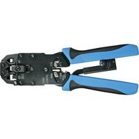 Toolland Outil de sertissage professionnel pour connecteurs modulaires, pour RJ45, RJ11 et plus encore
