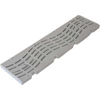 Rejilla Piscina de Polipropileno Reforzado con Protección Contra las Radiaciones UV - Adequa Color: Gris