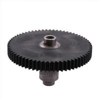 Engrenage d'extrudeuse Artillery Sidewinder X1 à 66 dents en acier inoxydable et plastique pour Aero Extrude