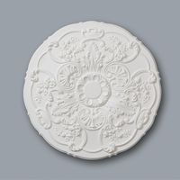 Ceiling Rose Medallion Decor Traditional Classic Floral Light Chandelier Feature