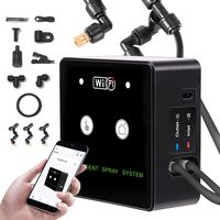 Kit brumisation intelligent WiFi pour terrarium tropical reptiles, brumisateur auto buse rotative 360°, contrôle distance appli, minuterie