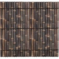 Pannello di bambù naturale – Mezzo bambù – 180 x 180 cm – Marrone scuro – Oscurante – Finitura naturale JANY FRANCE