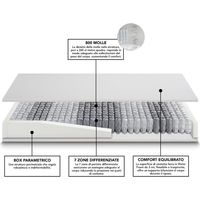 Materasso a 800 Molle Insacchettate Smart Sfoderabile con Fascia 3D - Misura: 165x190 Fuori misura