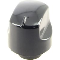 Manopola gas nera 3h per piano cottura ariston