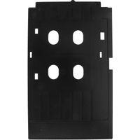Imprimante de cartes, imprimante de cartes PVC, imprimante de cartes d'identité, plateau d'impression pratique, plateau réutilisable-24.5X15X0.1CM-Black