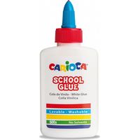 Carioca cola blanca 500gr - tapa con dispensador - apta para papel y carton - transparente al secarse - sin disolventes - color blanco
