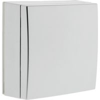 Zenitech – Boîtier de protection pour prise électrique saillie – Couleur gris – Compatible avec moulures standard – Conforme aux normes CE et NF