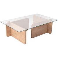 Couchtisch "Flavio" aus Holz – 105 x 65 x 30 cm – Eiche